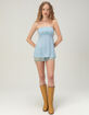 RSQ Womens Long Tube Babydoll Top image number 2