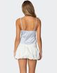 EDIKTED Imani Satin Effect Tank Top image number 5
