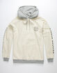 BRIXTON Oath IV Off White Mens Hoodie image number 2