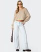 EDIKTED Aviv Wide Neck Oversized Sweater image number 5