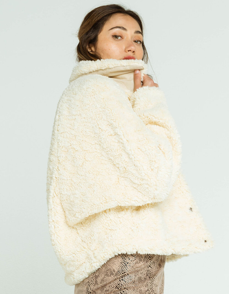 FREE PEOPLE Teddy Womens Swing Jacket image number 1