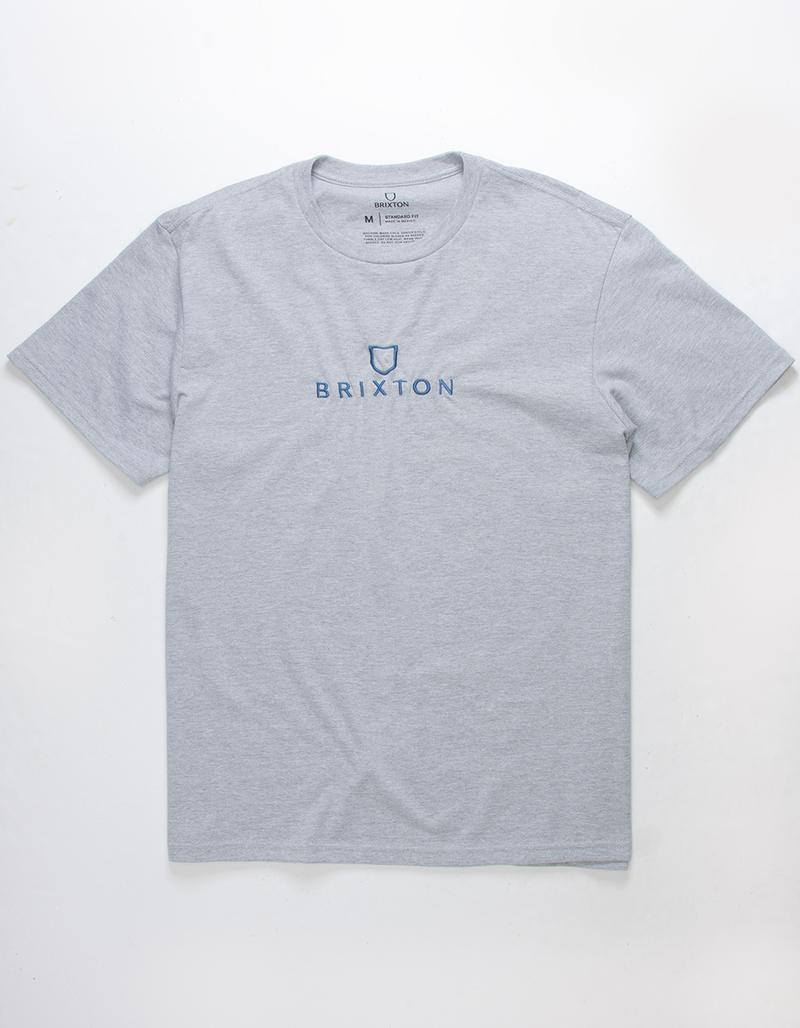 BRIXTON Alpha Thread Mens Tee image number 0