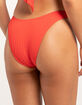 DAMSEL Texture High Leg Bikini Bottoms image number 4