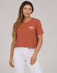 SALTY CREW Fish Bowl Womens Crop Tee image number 2