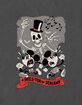 DISNEY 100TH ANNIVERSARY Skele-Ton Mickey Screams Unisex Tee image number 2