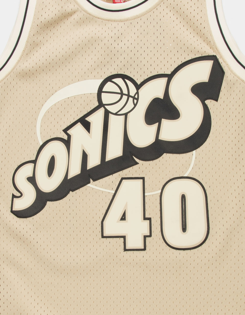 MITCHELL & NESS NBA Flight Swingman Shawn Kemp Seattle Supersonics 1995-96 Mens Jersey image number 2