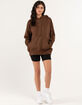 NIKE Sportswear Style Womens Oversized Hoodie image number 4