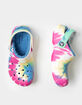 CROCS Classic Lined Tie Dye Kids Clogs image number 5