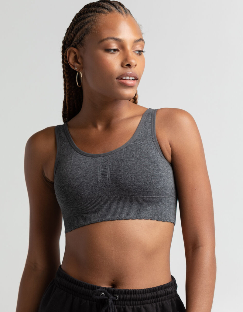 FULL TILT Longline Seamless Bralette image number 0