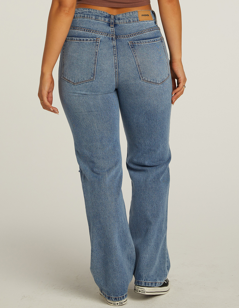 RSQ Womens High Rise Straight Leg Jeans image number 8