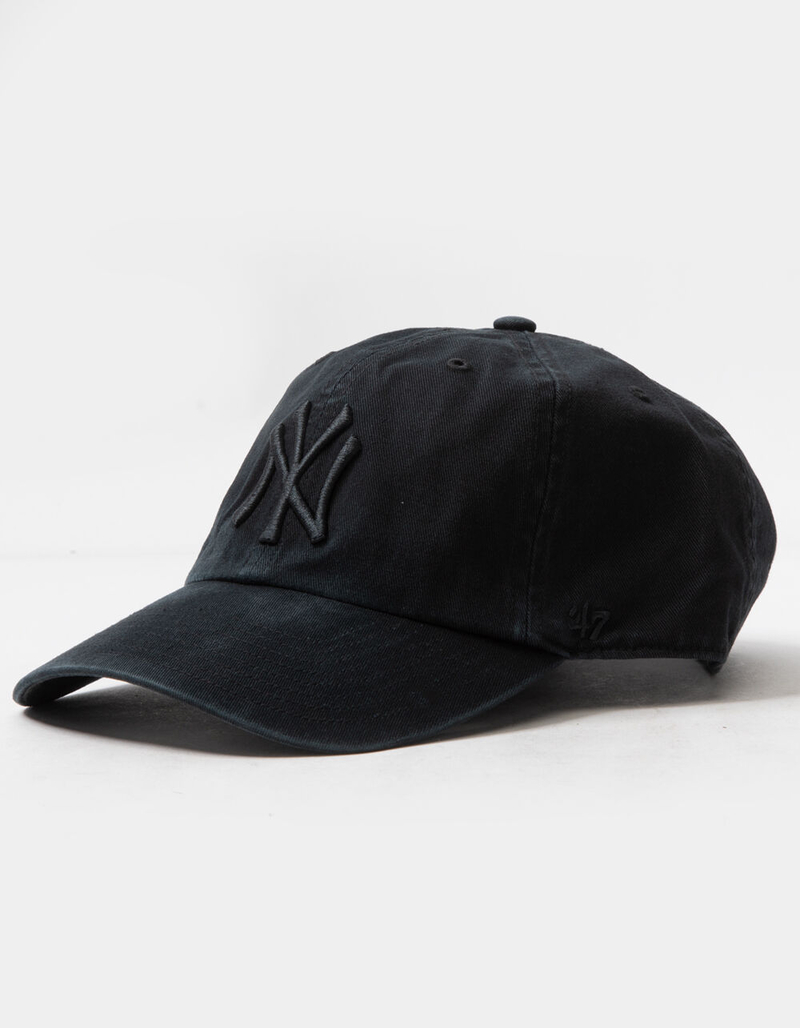 47 BRAND New York Yankees Black Strapback Hat image number 0