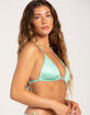 DAMSEL Triangle Texture Bikini Top image number 2