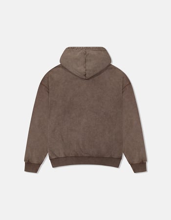 WESC Dropped Shoulder Enzyme Washed Mens Hoodie Alternative Image