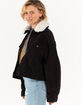 LEVI'S Womens Sherpa Baggy Trucker Jacket image number 2