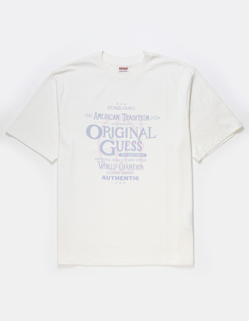 GUESS ORIGINALS Collegiate Mens Tee image number 0