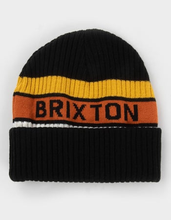 BRIXTON Rainier Striped Beanie Alternative Image