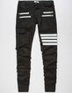 UNCLE RALPH Twill Reflective Mens Cargo Jogger Pants image number 4