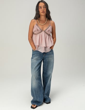 BDG Urban Outfitters Jaya Womens Low Rise Ultra Loose Jeans Primary Image