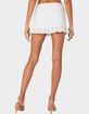 EDIKTED Adrianne Textured Knit Mini Skirt image number 4