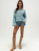 RHYTHM Baklava Womens Off The Shoulder Sweater image number 2