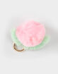 FULL TILT Fluffy Peach Bag Charm image number 1