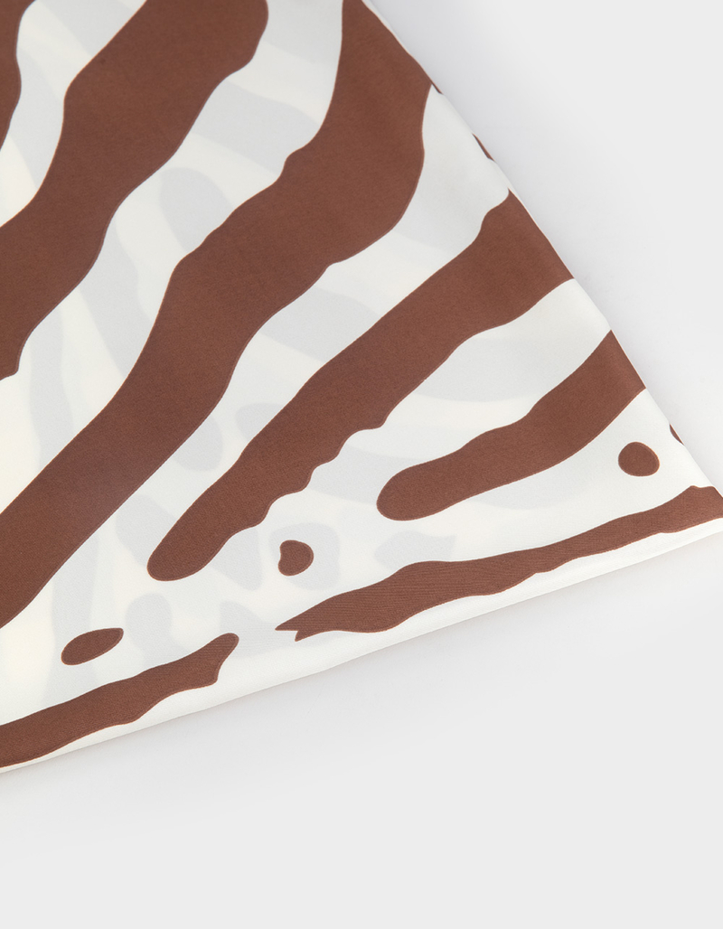 FULL TILT Zebra Print Headscarf image number 1