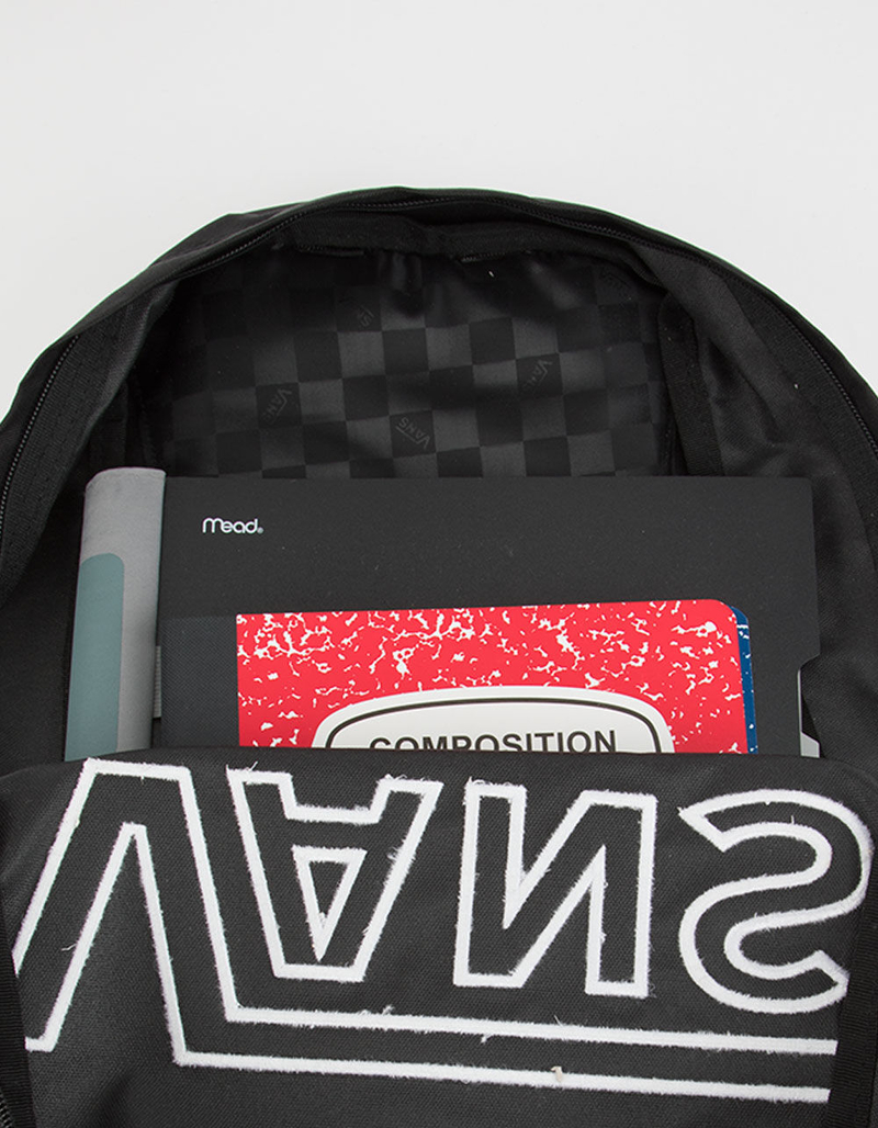 VANS Old Skool II Black & White Backpack image number 3