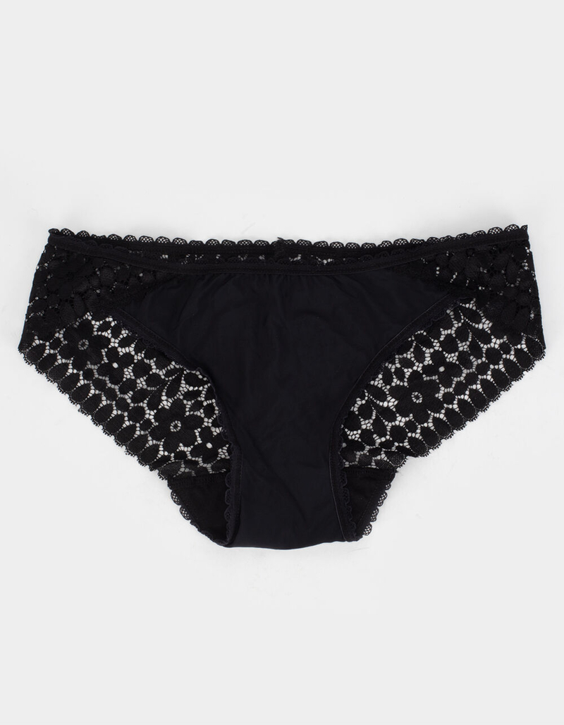 FULL TILT Floral Lace Cheeky Boyshorts image number 0