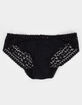 FULL TILT Floral Lace Cheeky Boyshorts image number 1