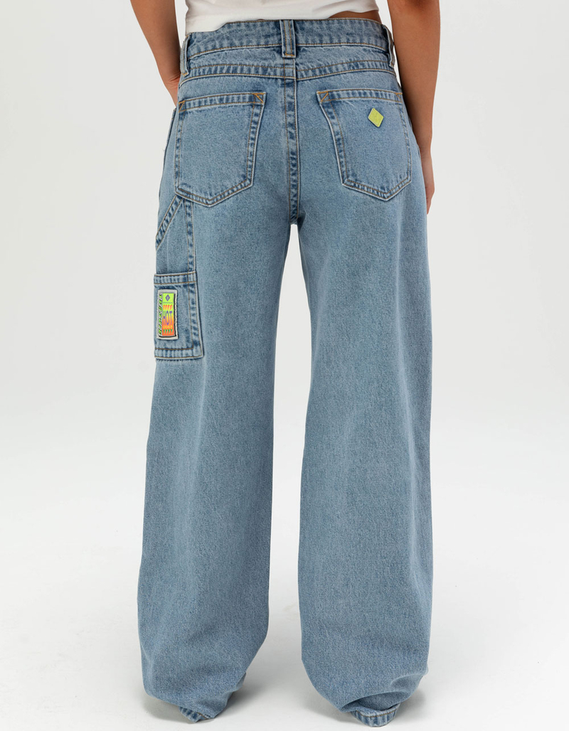 ABRAND x Rip Curl Ariane 95 Womens Baggy Jeans image number 3