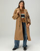 BRIXTON Lennox Womens Stretch Felted Coat image number 1