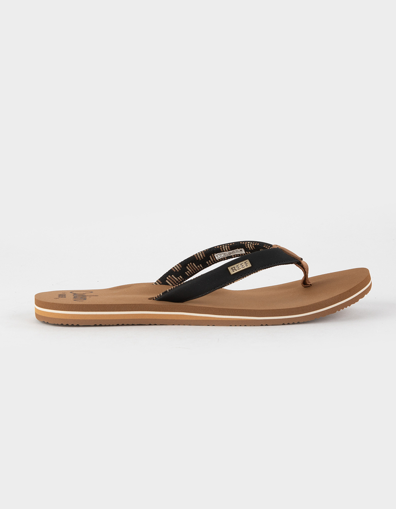 REEF Cushion Sands Womens Thong Sandals BLACK Tillys