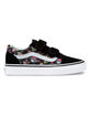 VANS Old Skool V Garden Floral Girls Velcro Shoes image number 1