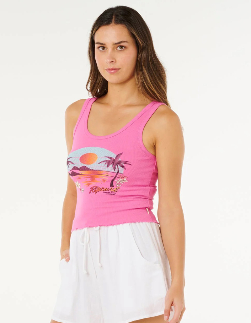 RIP CURL Hotel Malibu Womens Tank Top image number 1