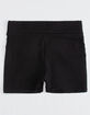 FULL TILT Black Girls Biker Shorts image number 2