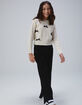 RSQ Girls High Rise Wide Leg Skater Jeans image number 4