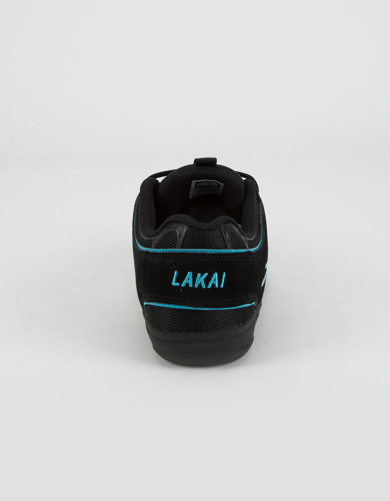 LAKAI Carroll Mens Black Shoes image number 4