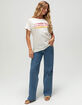ROXY I Love Surfer Boys Womens Boyfriend Tee image number 2