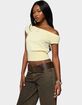 EDIKTED Michaela Off Shoulder Knit Top image number 2