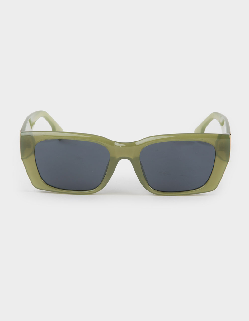 RSQ Squared Rectangle Sunglasses image number 1