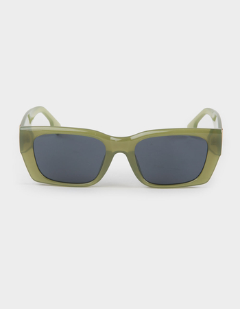 RSQ Squared Rectangle Sunglasses Alternative Image