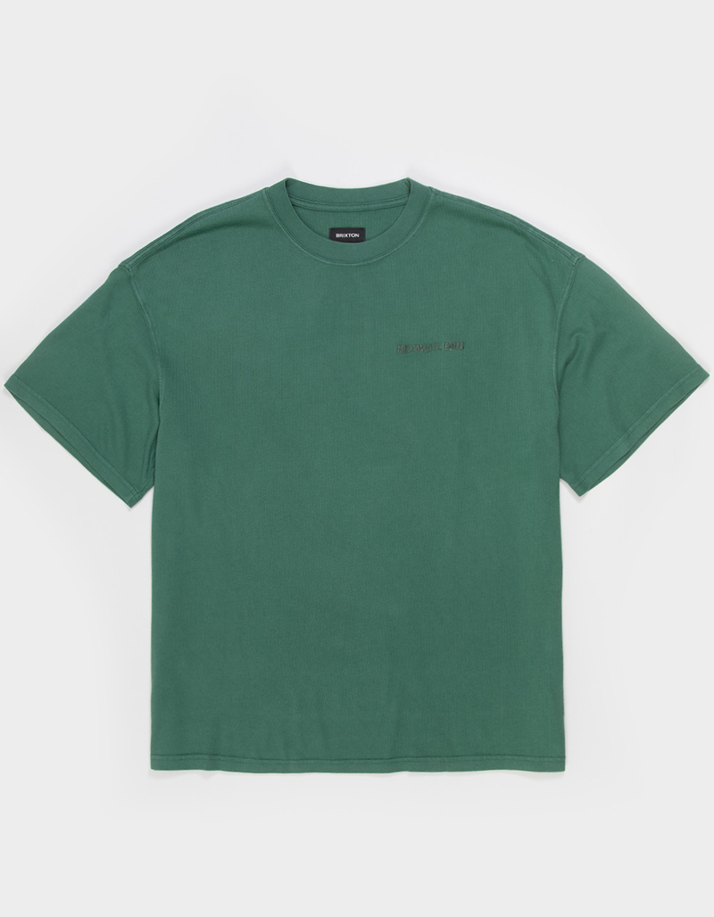 BRIXTON Quality Goods Mens Relaxed Knit Shirt image number 0