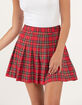 RSQ Plaid Pleated Skirt image number 3