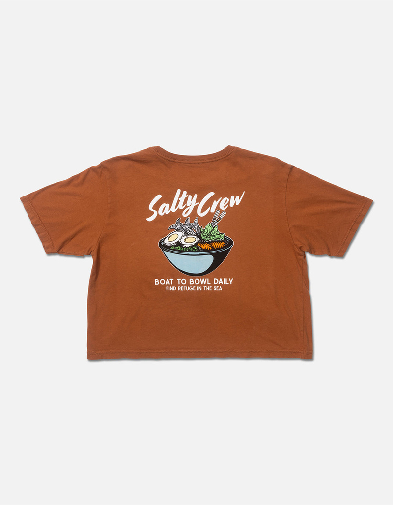 SALTY CREW Fish Bowl Womens Crop Tee image number 2