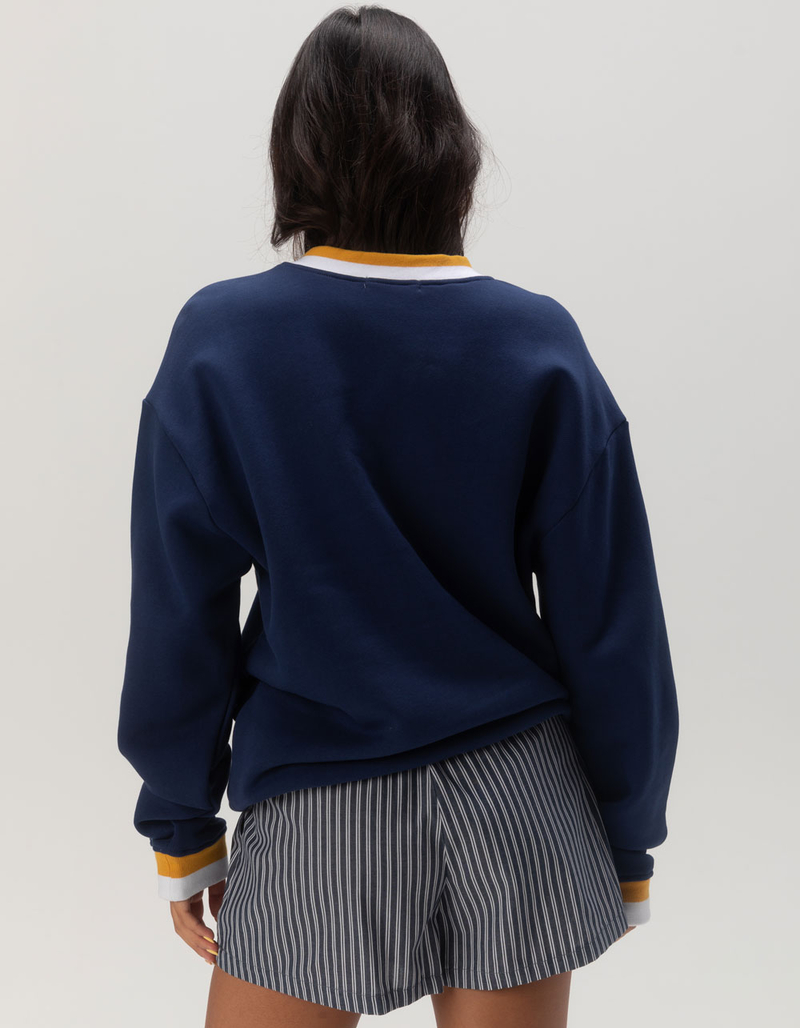 RSQ Womens Italia V-Neck Sweatshirt image number 3
