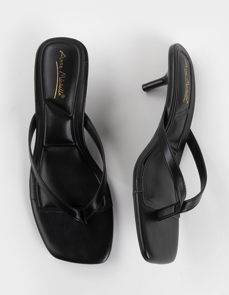 ANNE MICHELLE Daytime Kitten Womens Heels image number 4