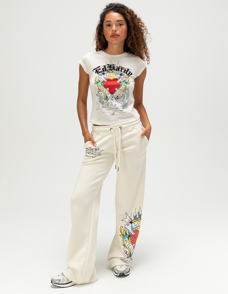 ED HARDY Love Kills Womens Sweatpants image number 7
