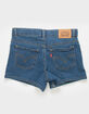 LEVI'S High Rise Mini Mom Girls Denim Shorts - Richards image number 2