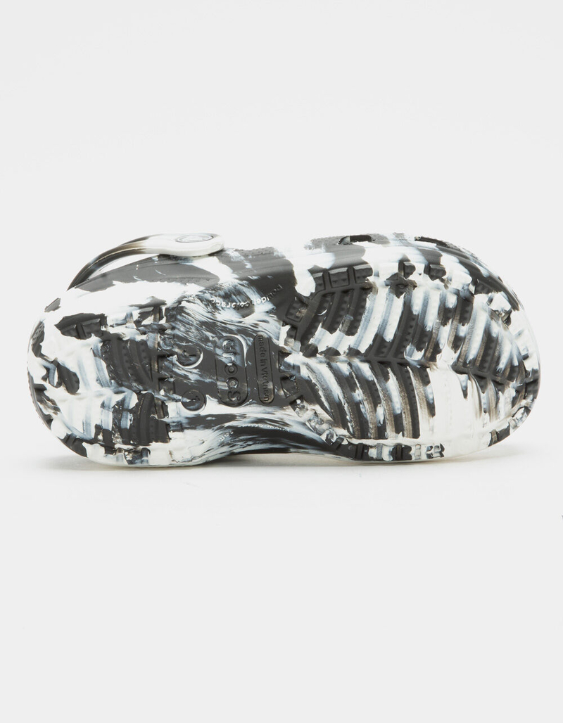 CROCS Classic Marbled Kids Clogs image number 2