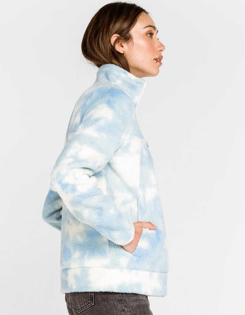 BILLABONG Boundary Half Zip Womens Light Blue Pullover image number 1